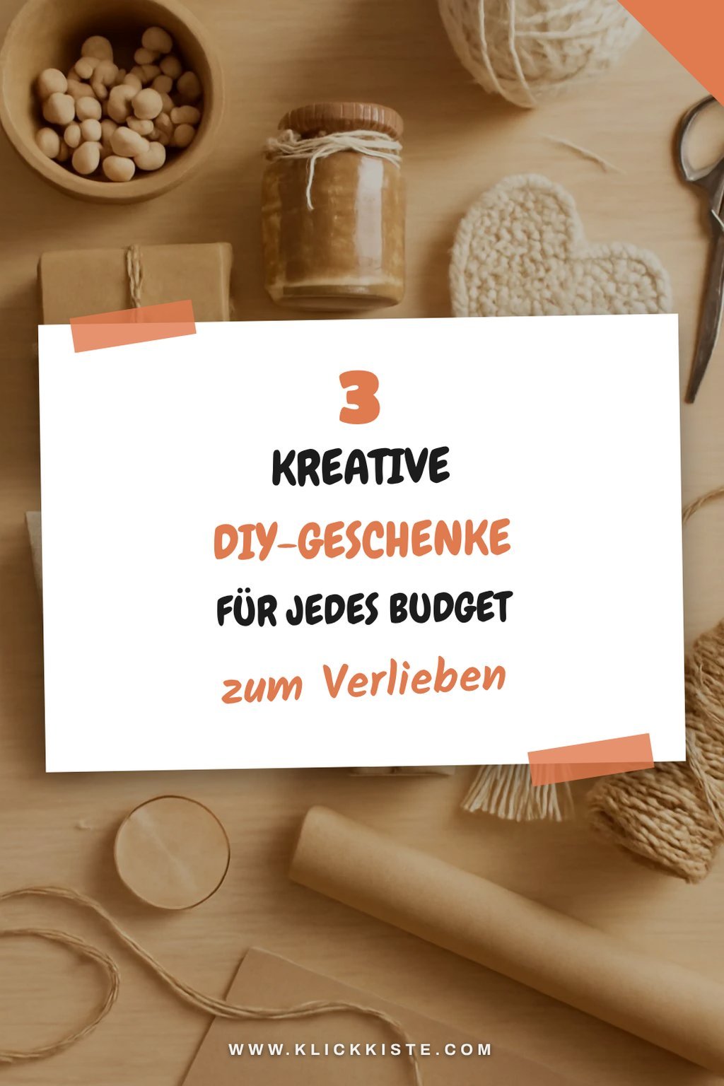 Entdecke 5 kreative DIY-Geschenke für jeden Geldbeutel