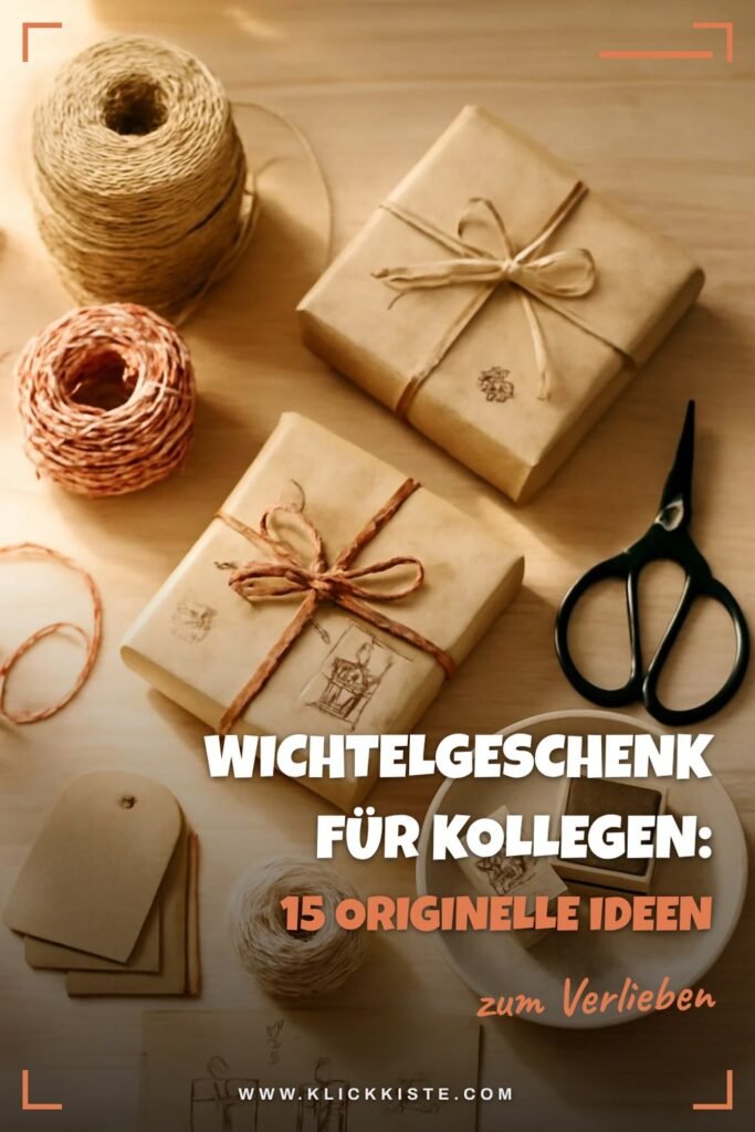 Wichtelgeschenk für Kollegen: 15 originelle Ideen für 2026
