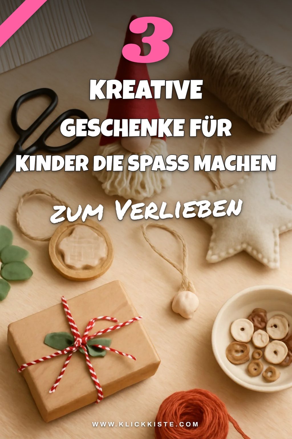 Diese 3 kreativen Geschenke für Kinder