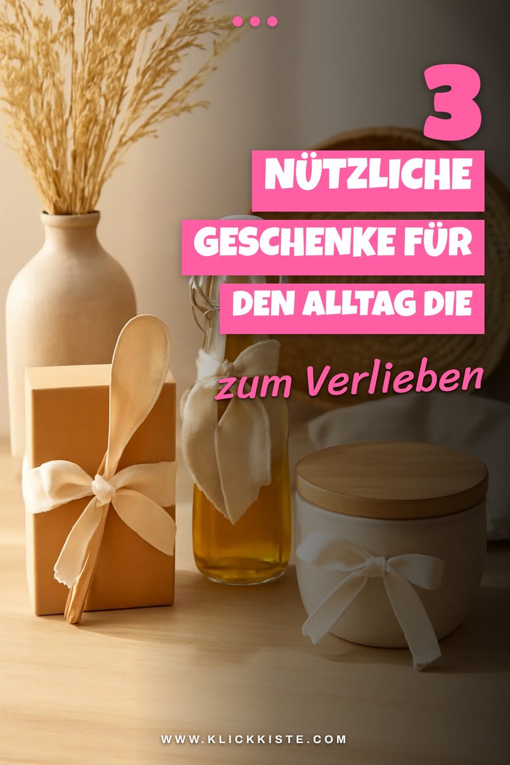 Diese 3 nützlichen Geschenke für den Alltag