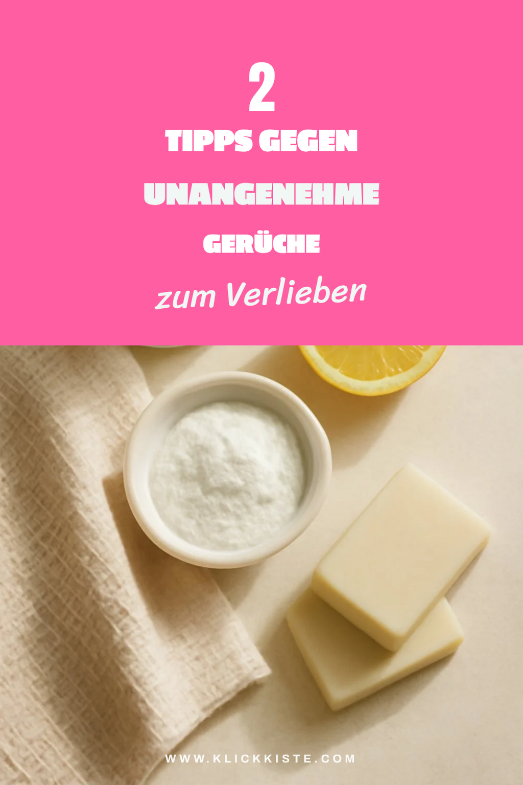 Praktische Tipps zur Geruchsbekämpfung