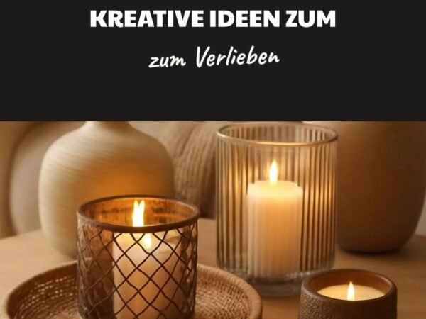 Windlicht Basteln: 12 kreative Ideen zum Selbermachen
