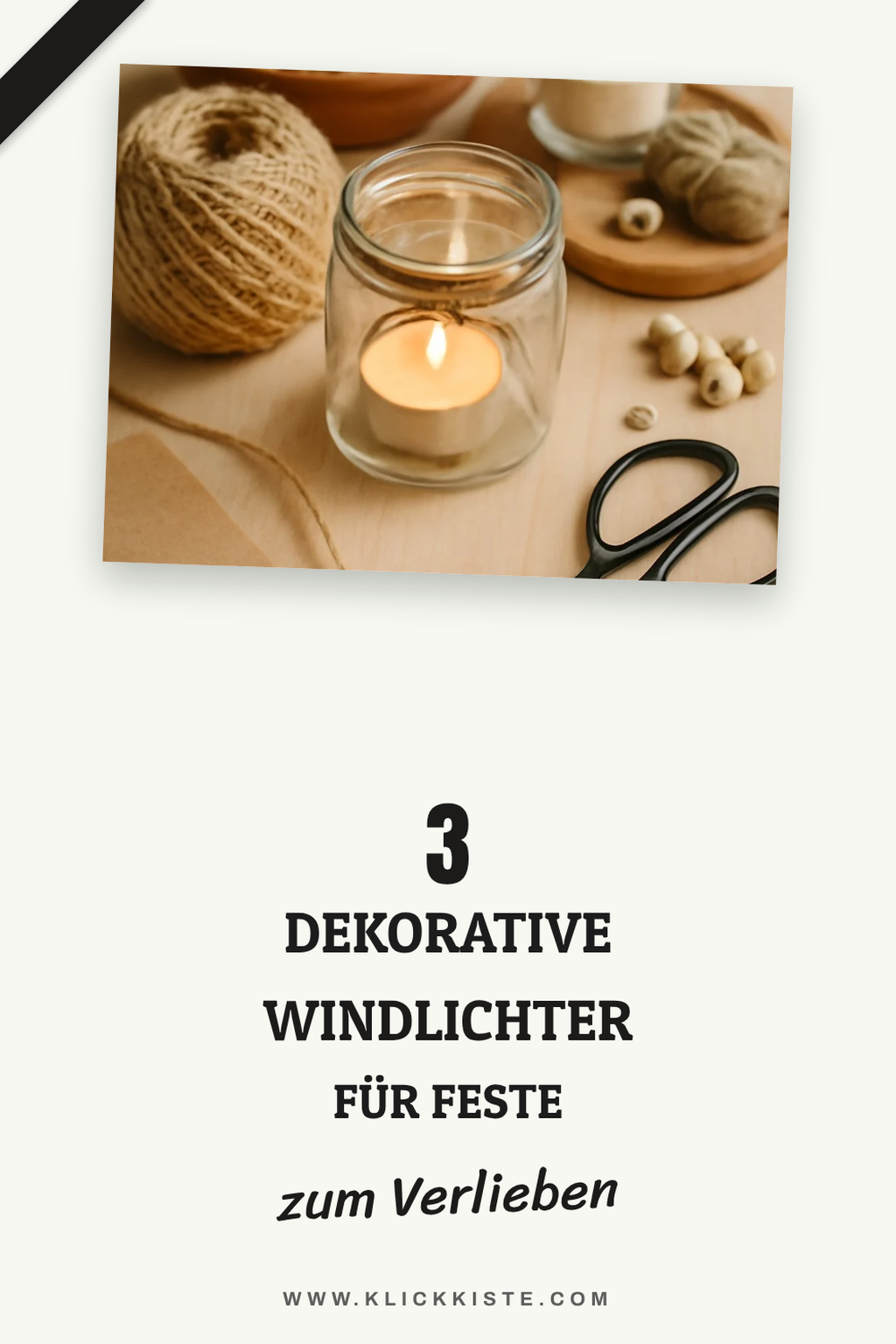 Dekorative Windlichter für besondere Anlässe