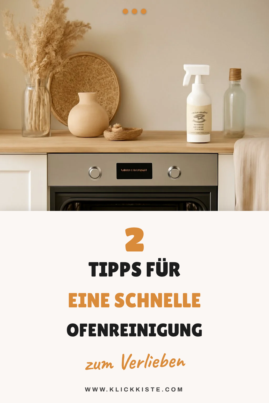 So reinigst du deinen Ofen mit einfachen Hausmitteln