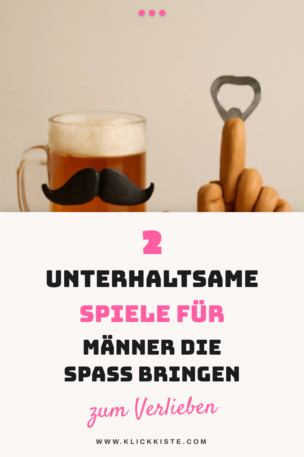 Unterhaltsame Spiele für Männer