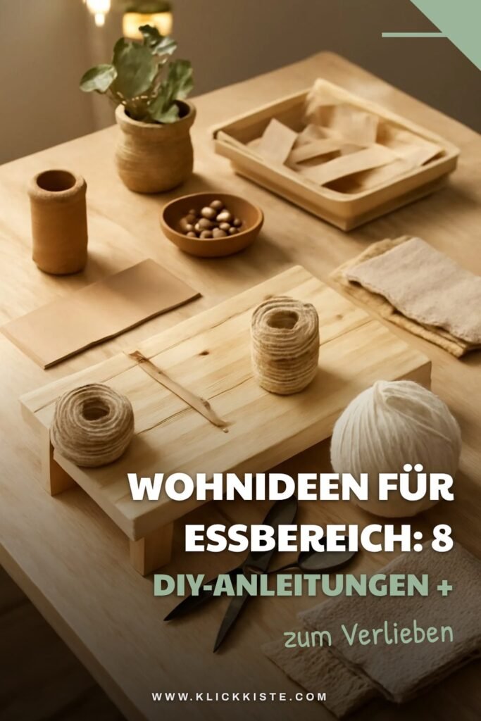 Wohnideen für den Essbereich: 8 DIY-Anleitungen + Inspiration