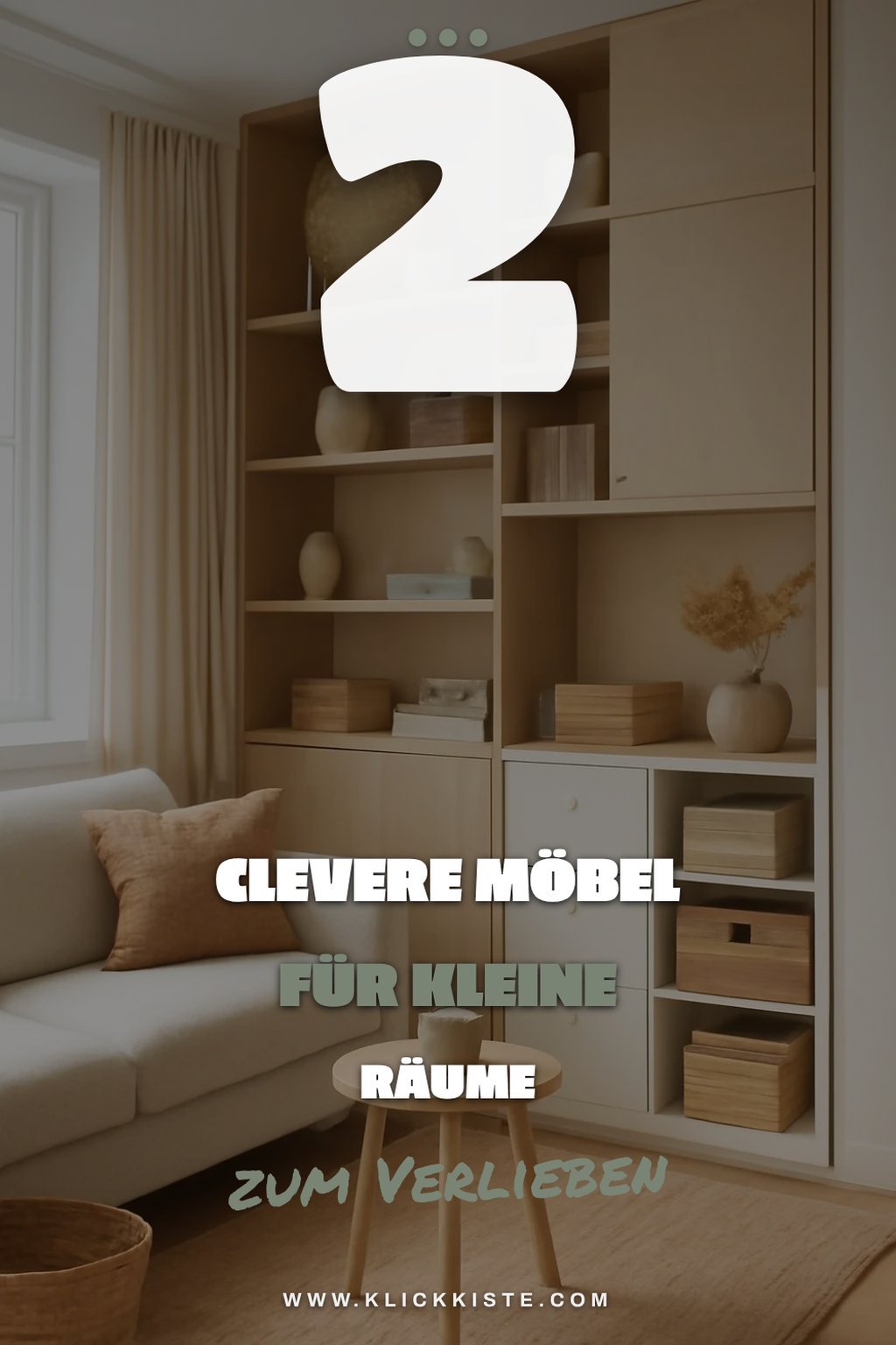 Kreative Möbel für kleine Räume