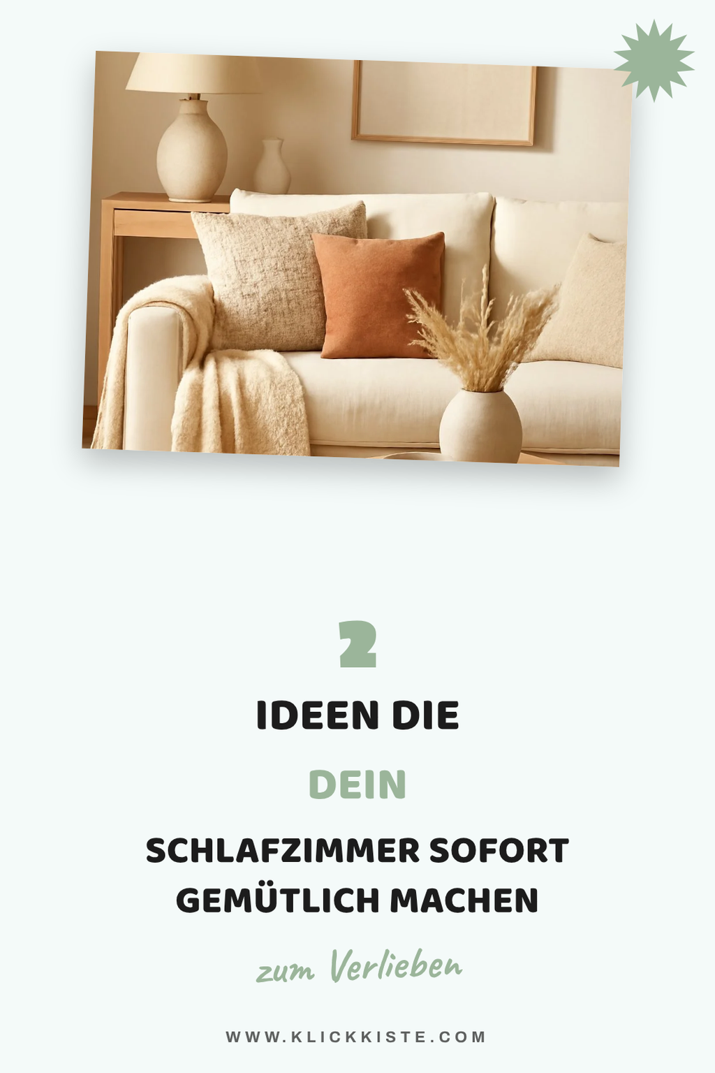 Textilmix für mehr Gemütlichkeit im Schlafzimmer