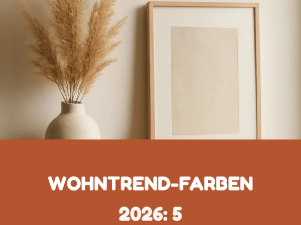 Wohntrend-Farben 2026: 5 DIY-Anleitungen für moderne Räume