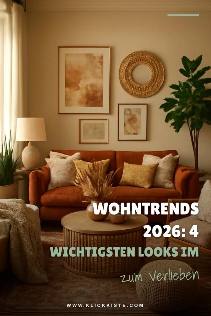Wohntrends 2026: Die 4 wichtigsten Looks im Überblick