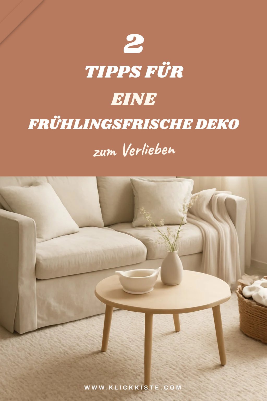 Praktische Tipps für frühlingsfrische Dekoration