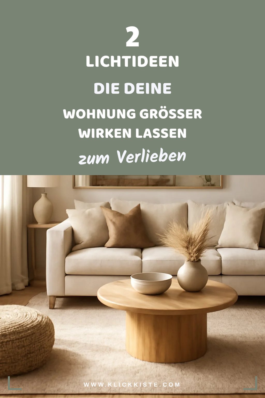 Lichtstrategien für mehr Raumgefühl