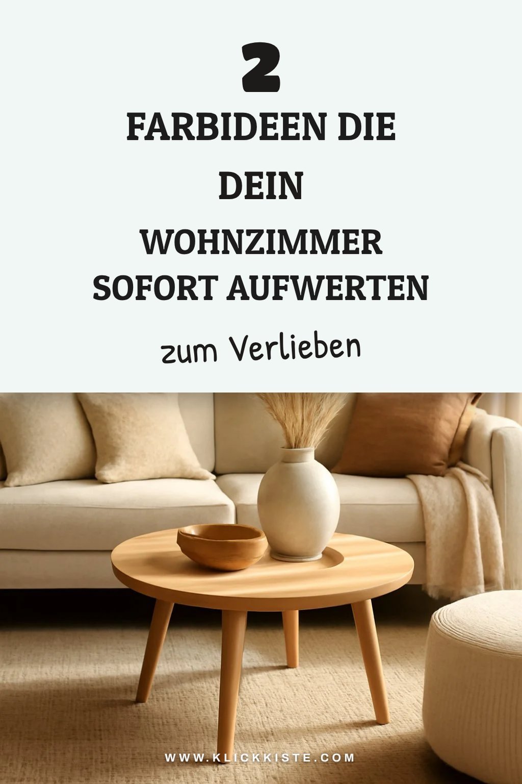 Farbakzente setzen für einladende Räume