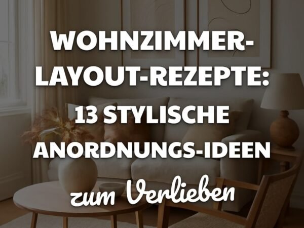 Wohnzimmer-Layout-Rezepte: 13 stylische Anordnungs-Ideen