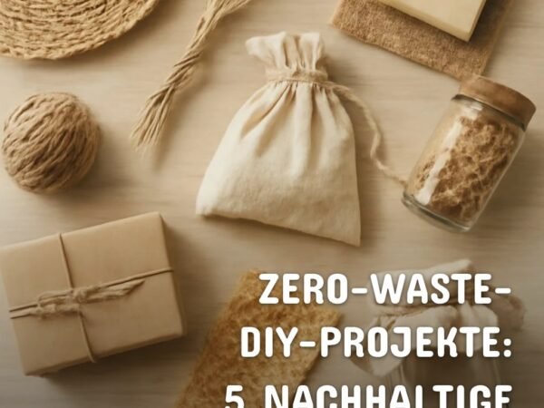 Zero-Waste-DIY-Projekte: 5 nachhaltige + kreative Ideen
