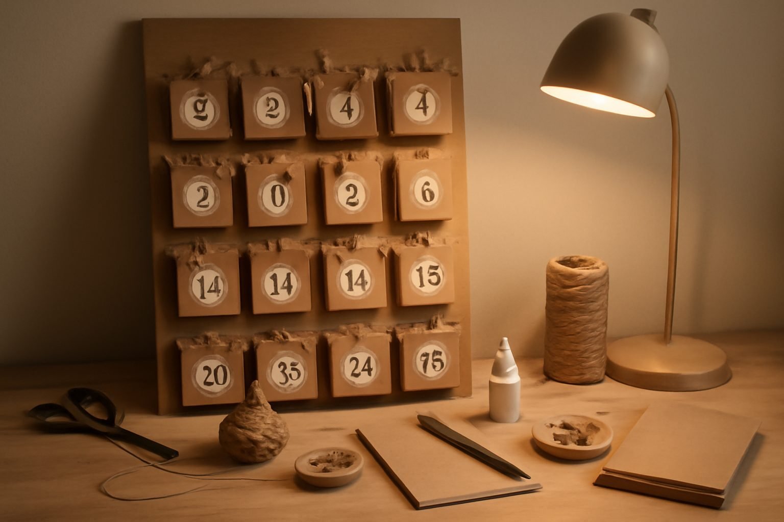 Adventskalender basteln für Erwachsene — so geht es richtig