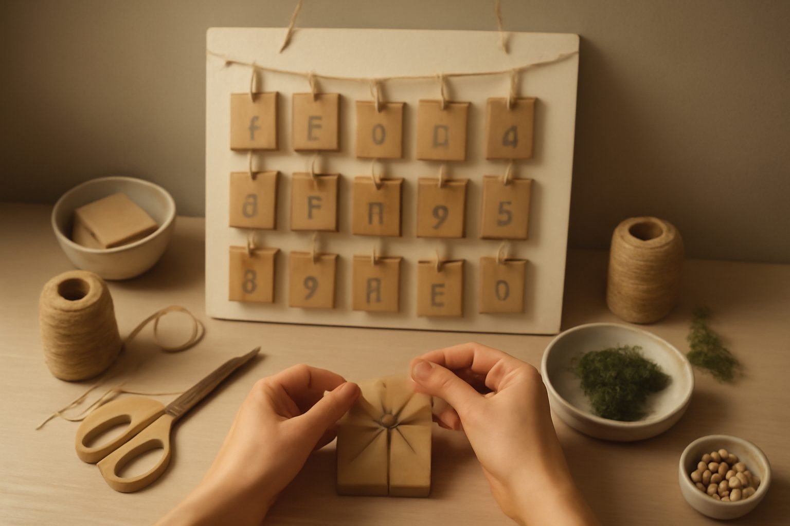 Adventskalender DIY Achtsamkeit gelingt auch beim ersten Mal