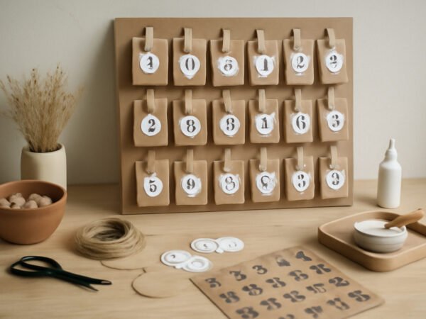 Adventskalender DIY Aldi ohne Vorkenntnisse