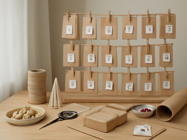 Adventskalender DIY ausgefallen ohne Vorkenntnisse