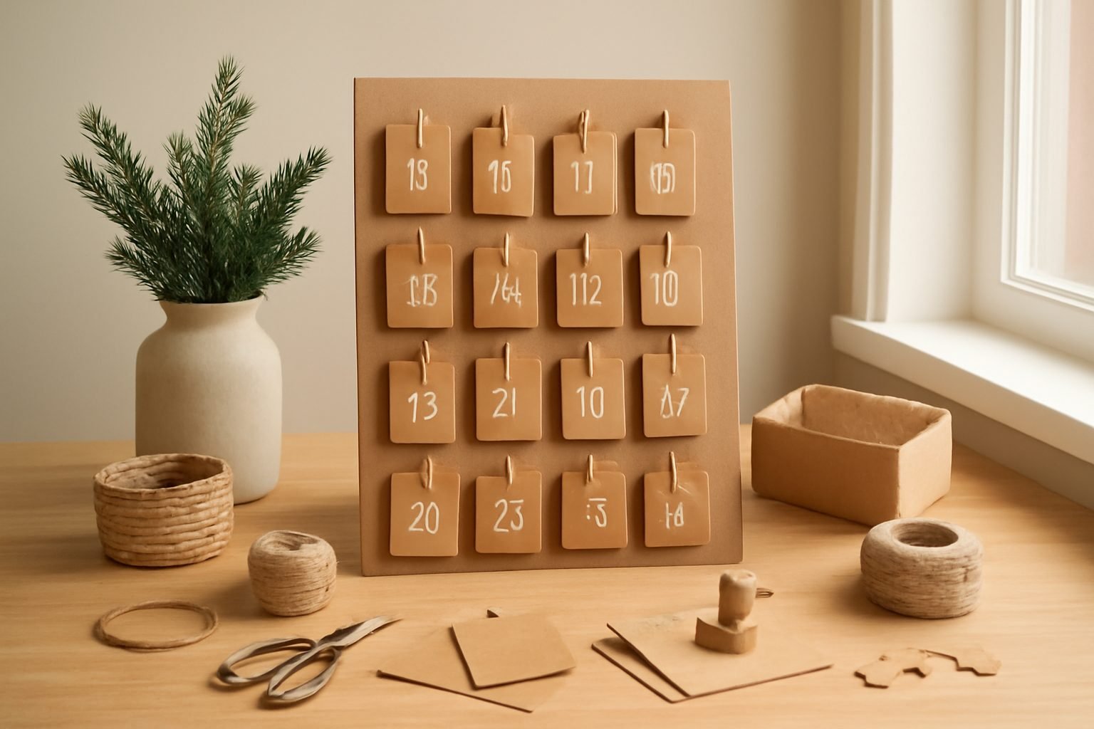 Adventskalender DIY Inhalt gelingt auch beim ersten Mal