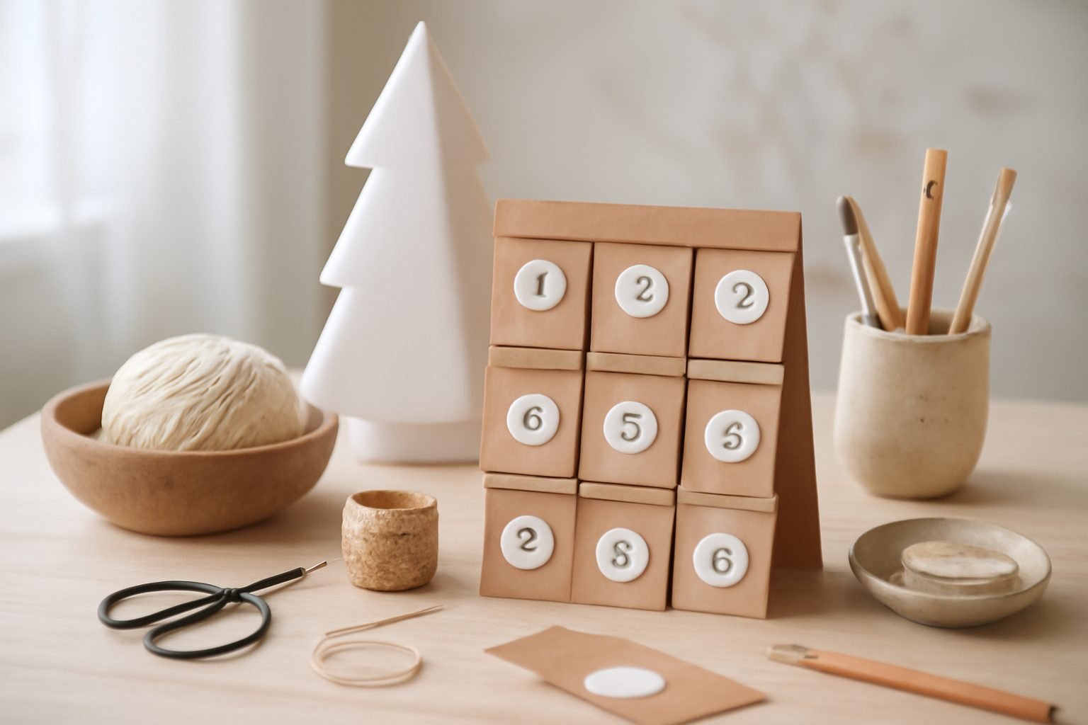 Adventskalender DIY Kinder in 6 Schritten