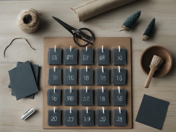 Adventskalender DIY Männer in 7 Schritten