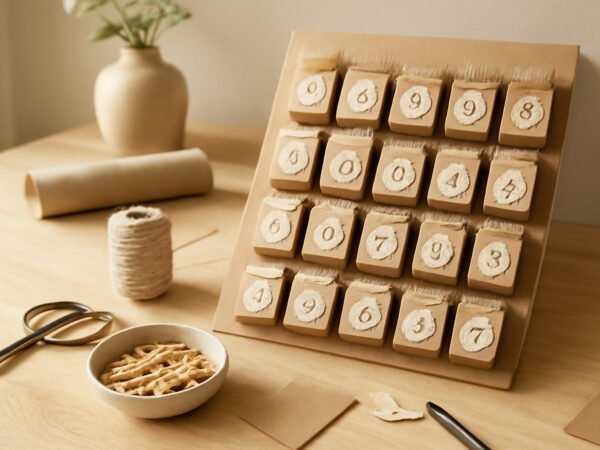 Adventskalender DIY ohne Vorkenntnisse