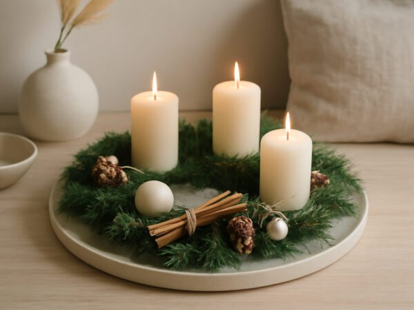 Adventskranz Ideen Länglich — 20 einfache Varianten