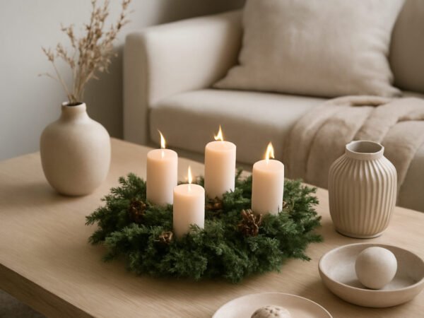 Adventskranz Ideen modern — 19 einfache Varianten