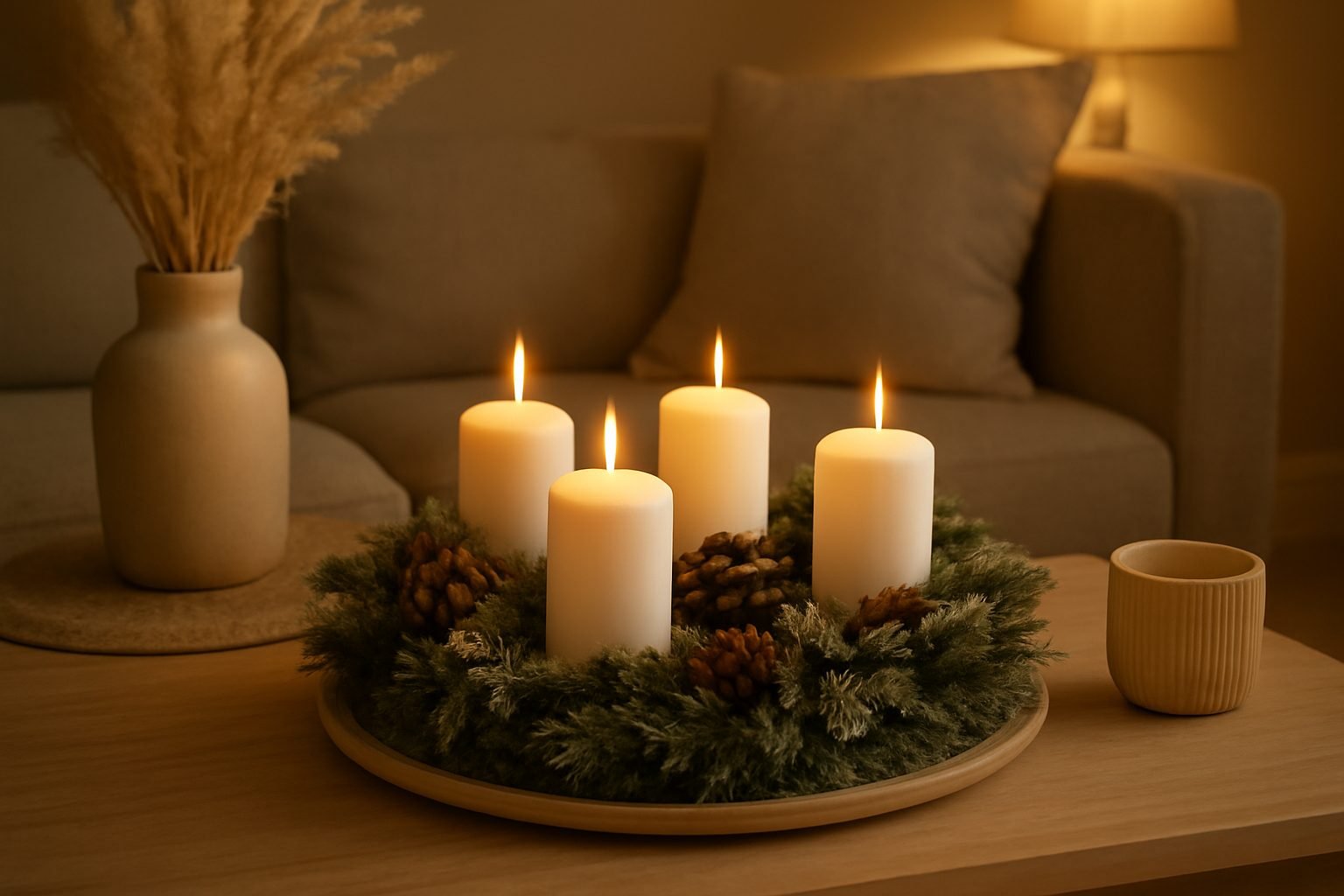 Adventskranz Zubehör — 17 einfache Varianten