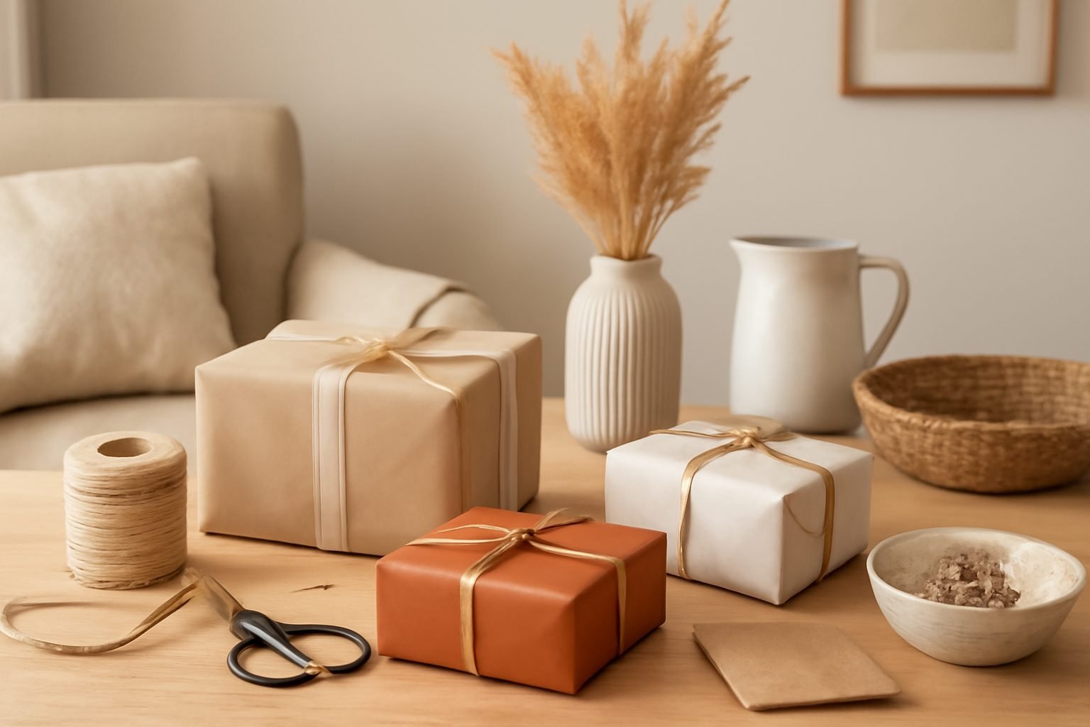 Geschenkverpackung selber machen in 6 Schritten