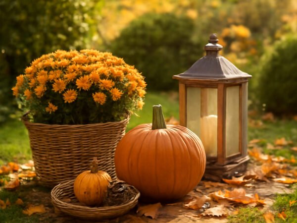 Günstige Herbstdeko draußen — günstig statt teuer