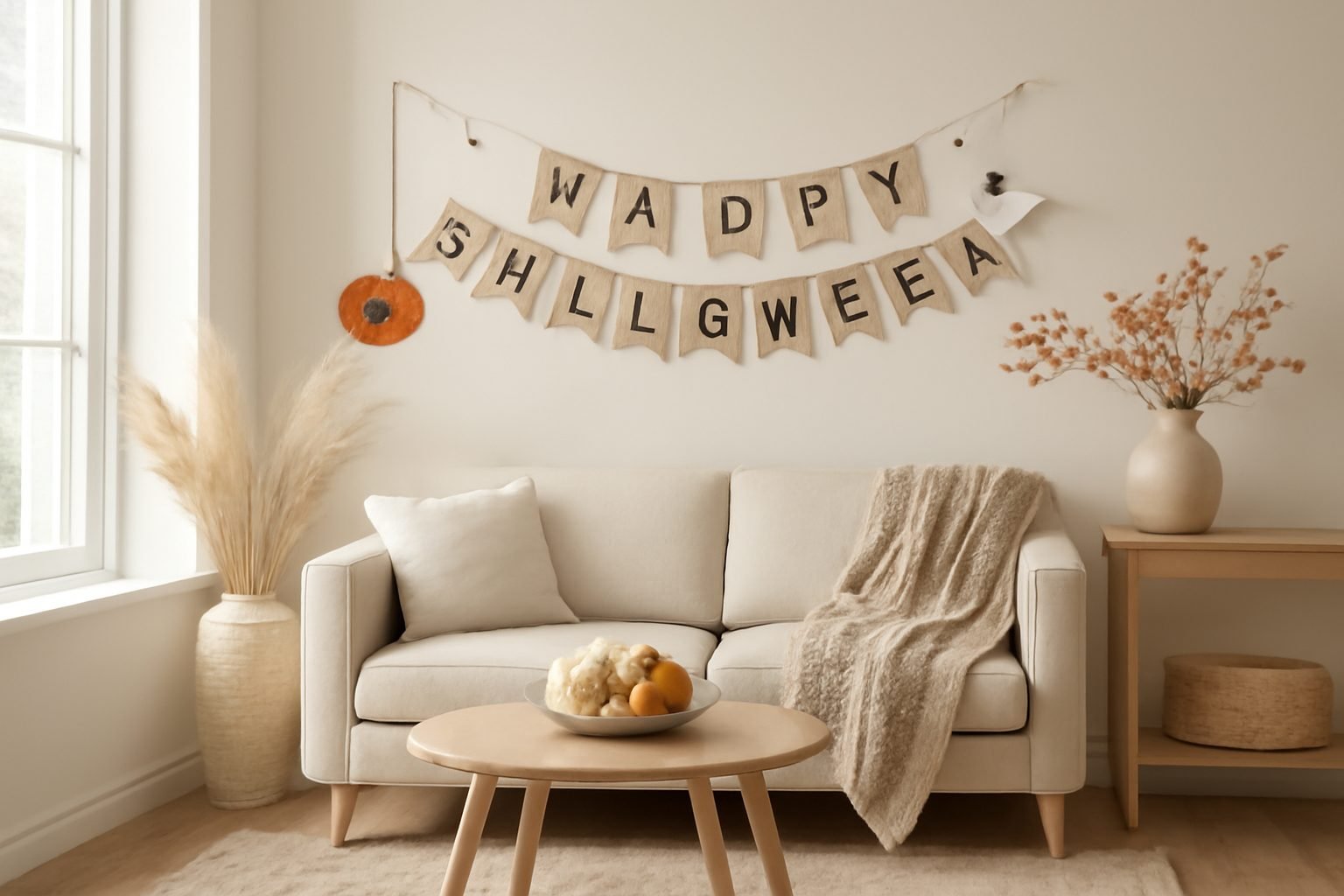 Halloween basteln zum Aufhängen — der Weg zum Ergebnis
