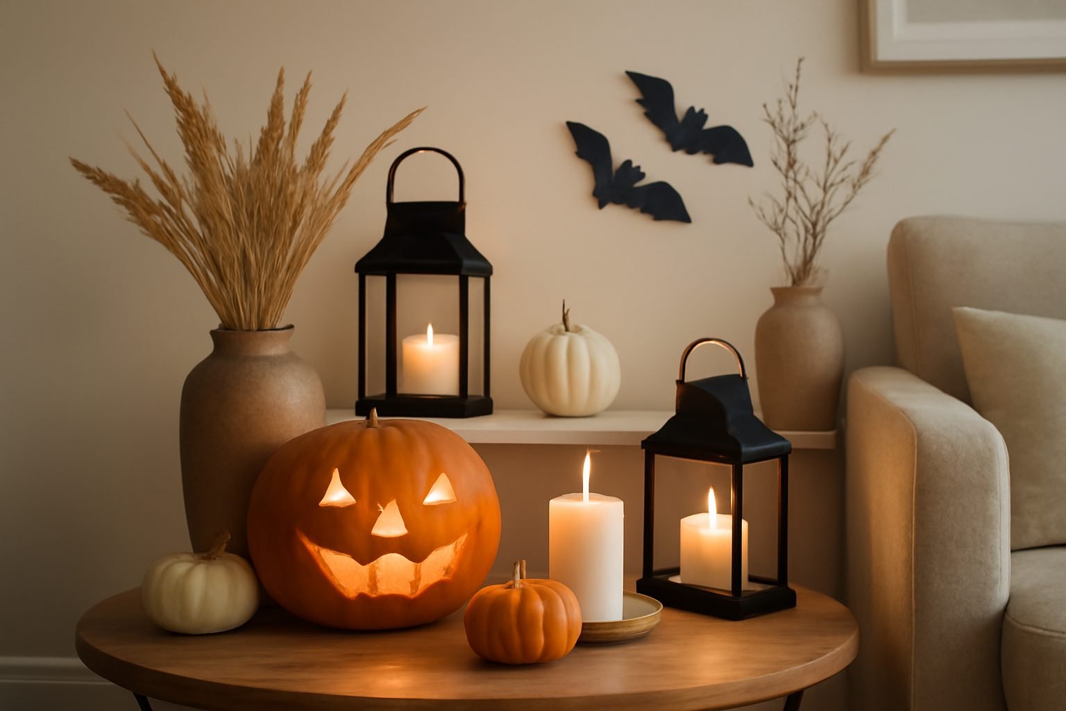Halloween Deko basteln Gruselig: 7 Schritte zum Ergebnis