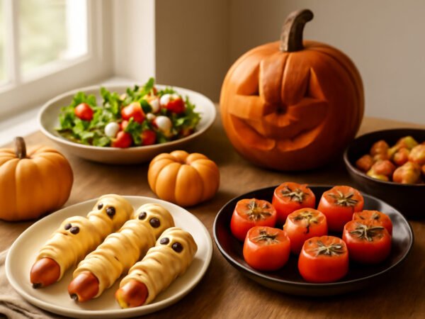 Halloween Rezepte Herzhaft schnell gemacht