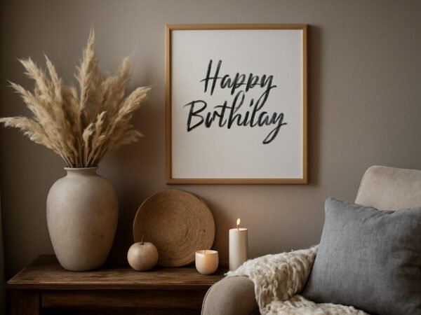 Handlettering Happy Birthday — 15 einfache Varianten