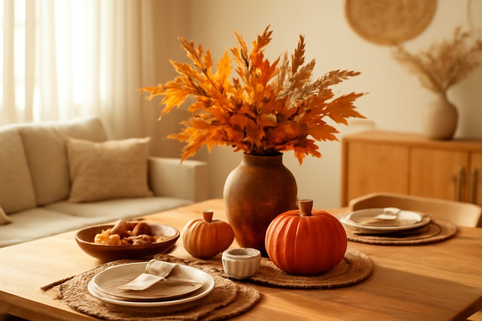 Herbstdeko basteln Amazon in 6 Schritten