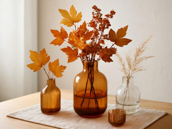 Herbstdeko im Glas Minimalistisch — 12 einfache Varianten