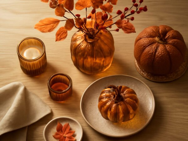 Herbstdeko im Glas Vintage: 6 Schritte zum Ergebnis
