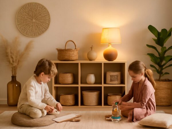 Kinder beschäftigen bei Regenwetter zuhause