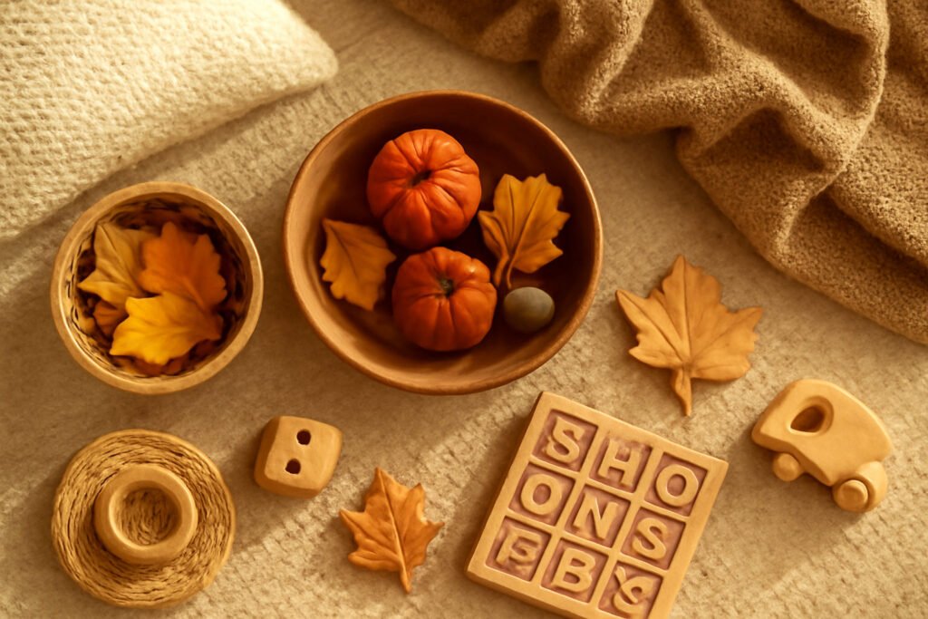 Kindergeburtstag Herbst Spiele drinnen