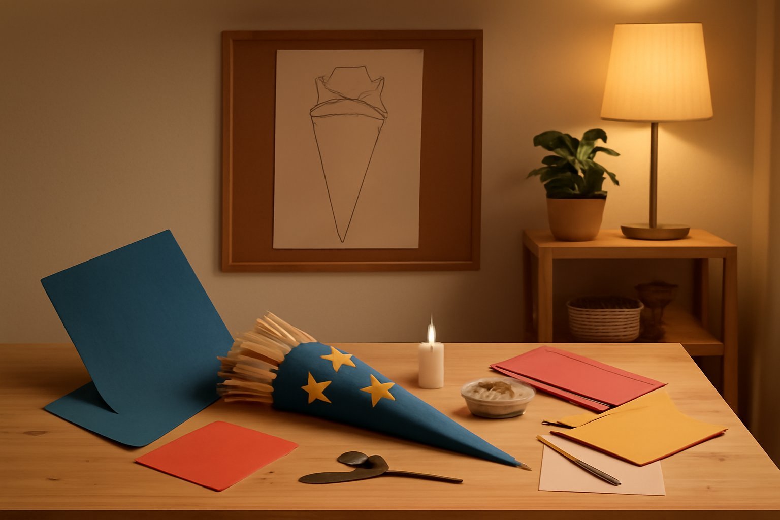 Kreatives Bastelpapier Set