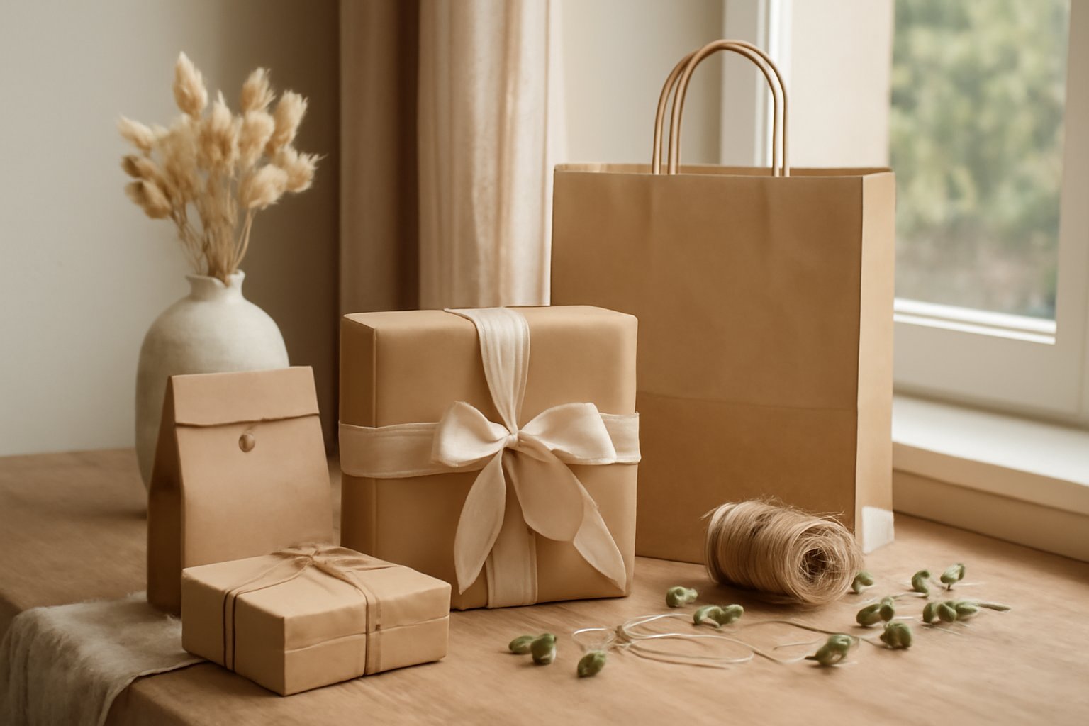 Nachhaltige Verpackungen für Hochzeitsgeschenke