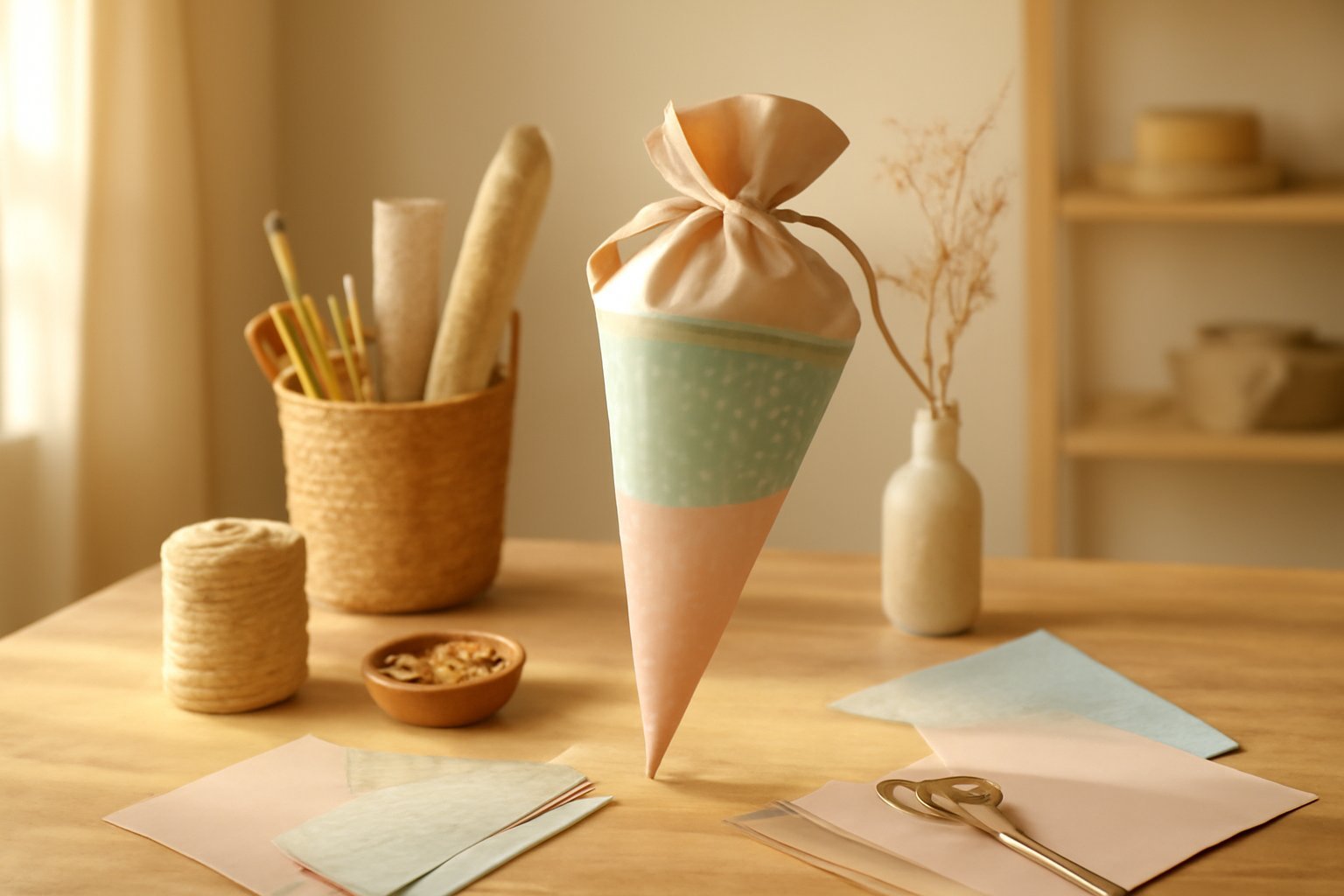 Bunte Baumwollstoffe