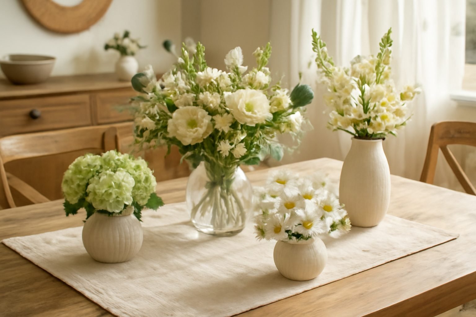 Diese 4 Blumenarrangements machen jeden Tisch lebendig