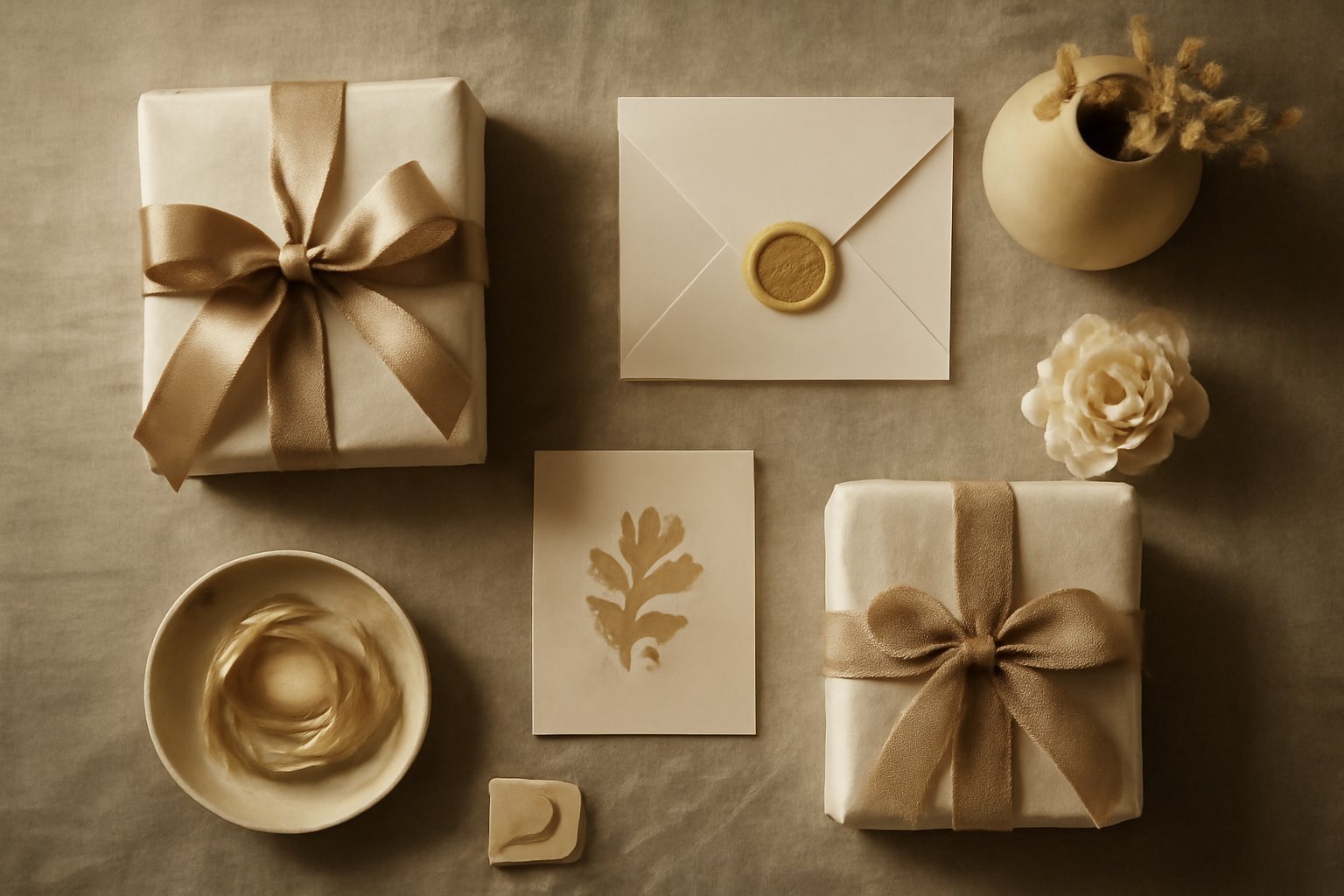 Nostalgische Verpackungsideen für die goldene Hochzeit