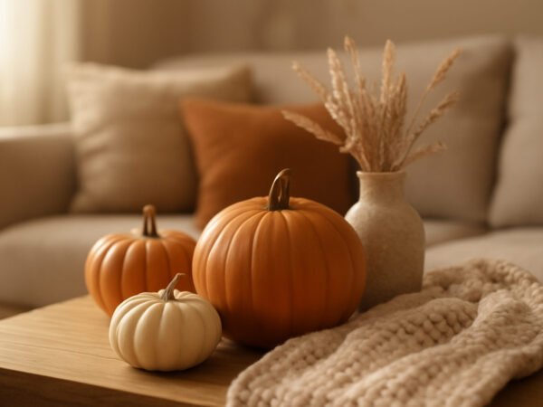Kürbis Deko Herbst fürs Wohnzimmer: 6 Schritte zum Ergebnis