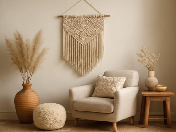 Makramee Anleitung Wandbehang