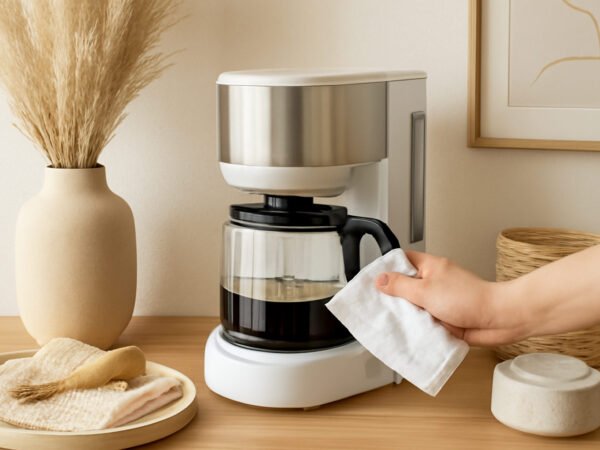 Mit Essig entkalken Kaffeemaschine in 7 Schritten