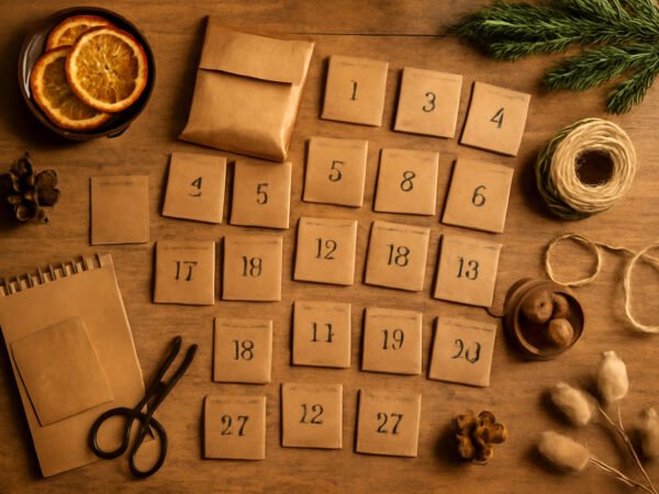 Originelle Adventskalender selber machen ohne Vorkenntnisse